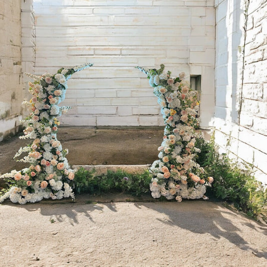 Madalyn Floral Pillars