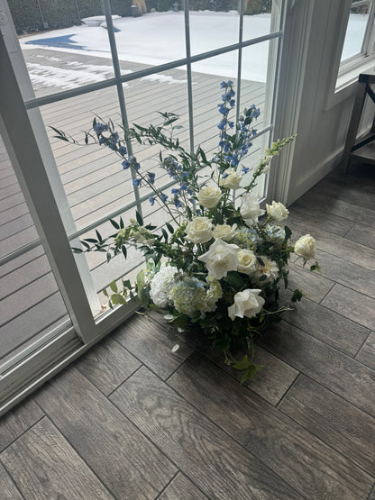 Sophia Garden Aisle Flowers